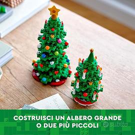 LEGO Albero di Natale - Giocattolo 2 in 1 da Costr