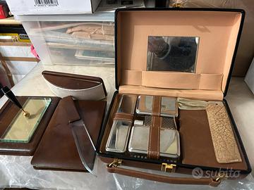 Set da viaggio innpelle vintage