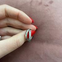 Pandora anello originale doppia fede intrecciata