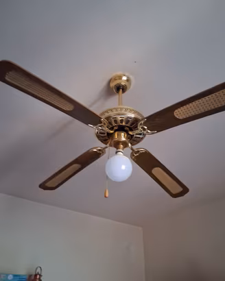 Lampadario ventilatore a soffitto