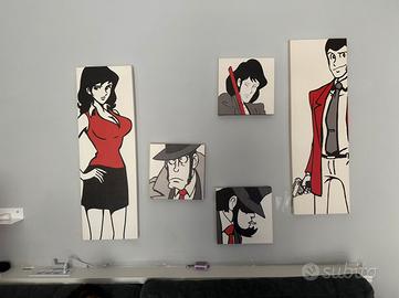 Quadri tela Lupin
