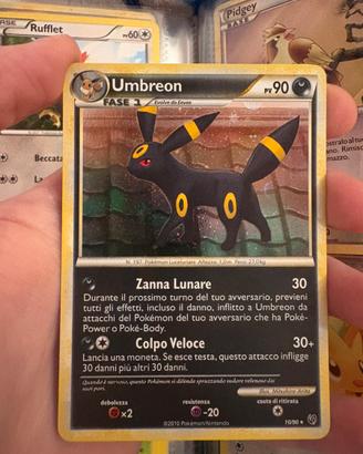 Umbreon holo swirl 10/90
