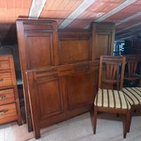 camera in castagno massello 