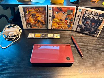 Nintendo ds XL con giochi
