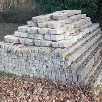 Pali  vigneto per capanna