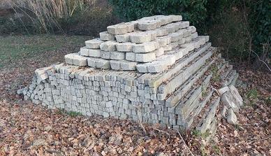 Pali  vigneto per capanna