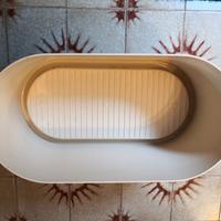 Porta vasi con rotelle 