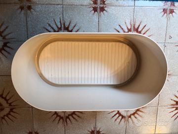 Porta vasi con rotelle 