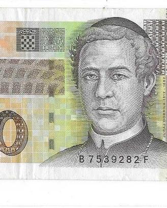 Banconota 10 Kuna Croazia 2012 - 