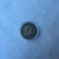 Moneta Argento 1 Fiorino Ungheria anno 1892