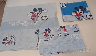 Completo lenzuola singolo Disney