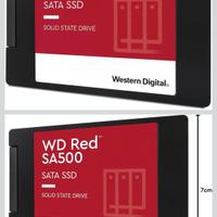 WD Red SA500 2 TB SSD NAS SATA, 2.5 Inch


