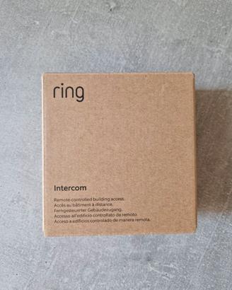 Ring Intercom audio nuovo sigillato