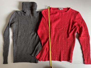 Lotto 2 Maglioni Donna 100% Cashmere