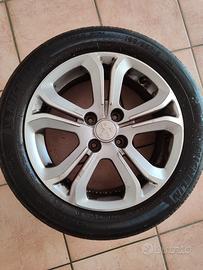 Set 4 Cerchi in Lega 16" Originali Peugeot 208