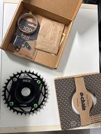 O-chain 9 gradi x e-mtb motore bosch 4e5
