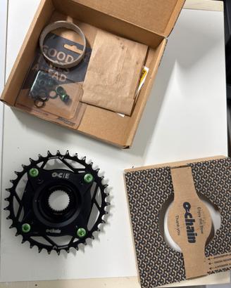 O-chain 9 gradi x e-mtb motore bosch 4e5