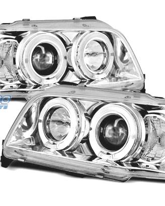FARI PER RENAULT CLIO 90-95 ANGEL EYES FONDO CROMA