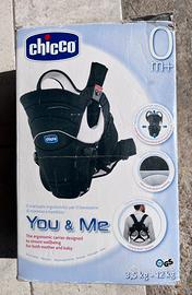 Marsupio Chicco You & Me Neonati Bambino 0m+ 12 kg