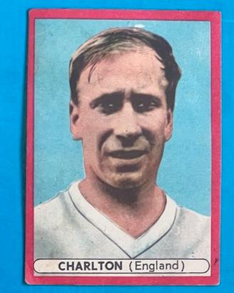 BOBBY CHARLTON 284 England FUSSBALL 1964 Figurina