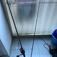 Canne da pesca e mulinello