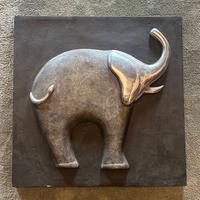 Quadro con elefante 3D