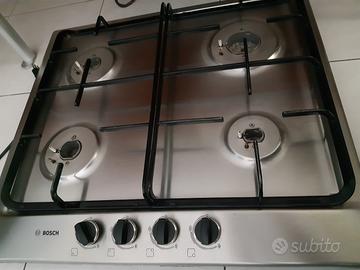 piano cottura a gas bosch pcd666deu da incasso
