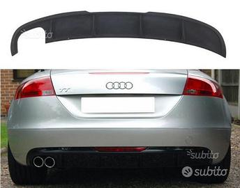 DIFFUSORE POSTERIORE RS Look AUDI TT 8J 1 SCARICO