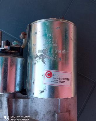 motorino avviamento Bosch 