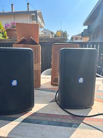 Casse attive dB Technologies della serie L