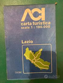 Aci - Carta turistica Lazio 1977