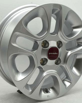 4 Cerchi da 14' in Lega - Fiat - Panda New - 52065