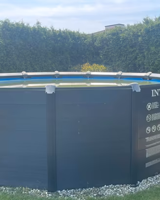 Piscina Intex Graphite da 478 cm con accessori