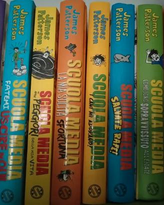 Saga libri "scuola media" di James Patterson