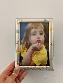 Cornice argento bimbo