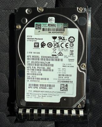 Hard Disk Server HP 2,4TB 10k SAS - EG002400JXLWC