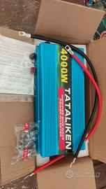 INVERTER 12V PANNELLI SOLARI CAMPER ROULOTTE BARC 