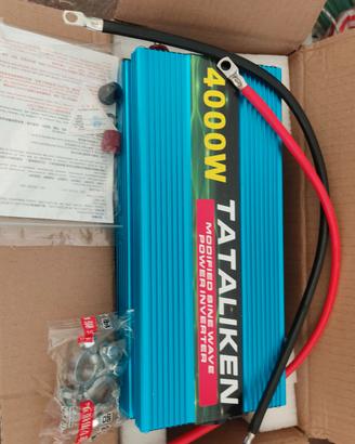 INVERTER 12V PANNELLI SOLARI CAMPER ROULOTTE BARC 