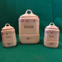 Contenitori spezie in porcellana 