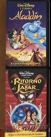 Due VHS Disney - Aladdin e Il Ritorno di Jafar