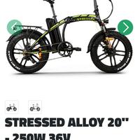 Bicicletta elettrica STRESSED ALLOY 20" - 250W 36V