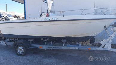 Barca Open 540 con motore Mercury 40 PRO