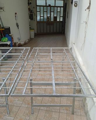 banchi alluminio per mercatini o fai da te.