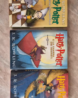 Harry Potter (1-2-3) | 1^Ediz. 2000  Tela Rossa