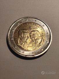 moneta 2 € - Giovanni Falcone e Paolo Borsellino 