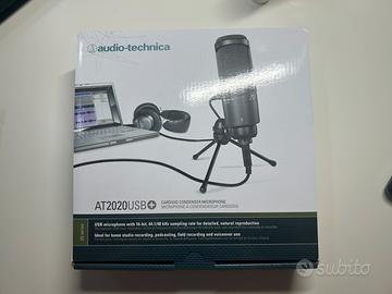 Microfono Audio-Technica AT2020 USB+ – NUOVO