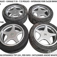 Cerchi In Lega Da 16" Per Bmw Serie 5 E34