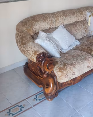 salotto stile barocco 