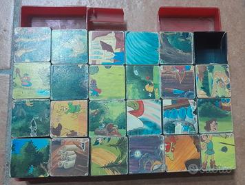 Gioco Cubi Vintage di Gummi's Bears 1986