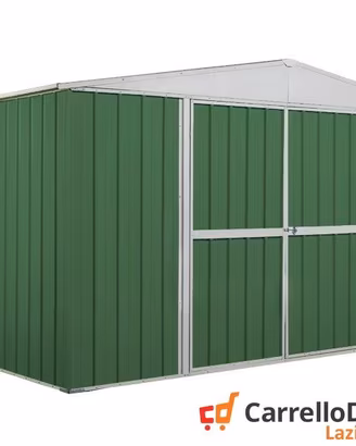 Box in lamiera di Acciaio 360x260cm 9mq verde